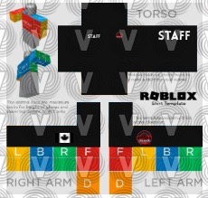 Vortex Studios staff uniform template